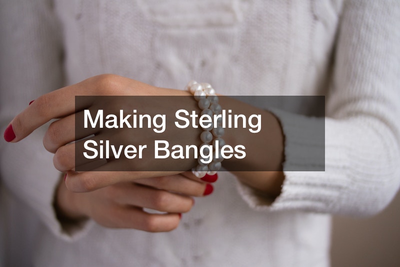 Making Sterling Silver Bangles