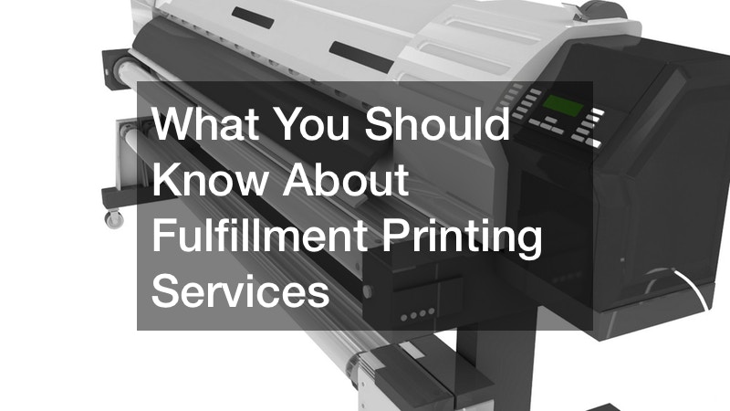 What You Should Know About Printing Services