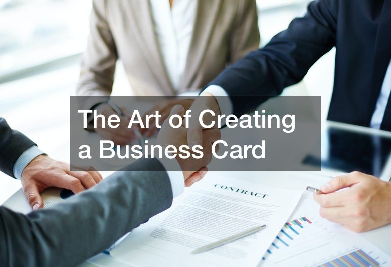 The Art of Creating a Business Card
