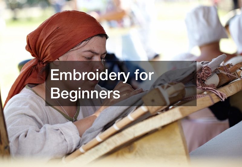 Embroidery for Beginners