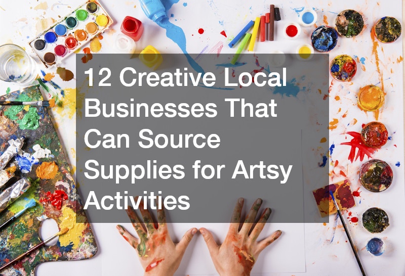 12 Creative Local Businesses That Can Source Supplies for Artsy Activities